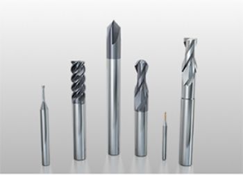 End mills for difficult-to-machine materials