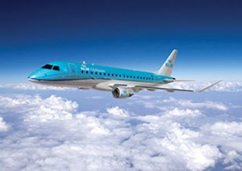 KLM  confirms Embraer E175 order