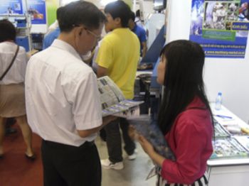 Very busy first day at MTA Vietnam 2012