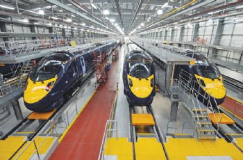 Hitachi Rail Europe to create 350 jobs