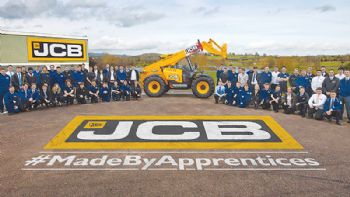 JCB celebrates National  Apprenticeship Week