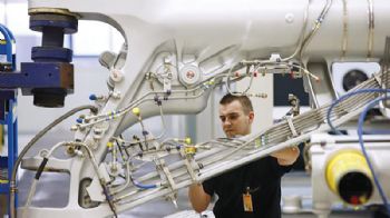 Aircraft repairer re-lines chromium plating tank