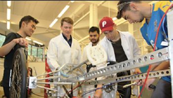 Students design energy-efficient vehicle