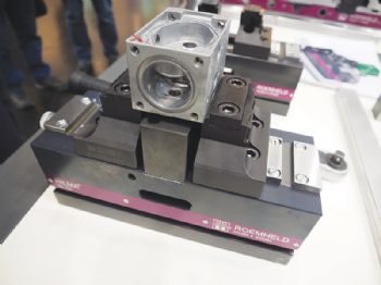 Five-axis vice offers stability and precision