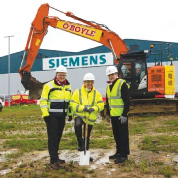 Siemens’ Teal Park facility under way