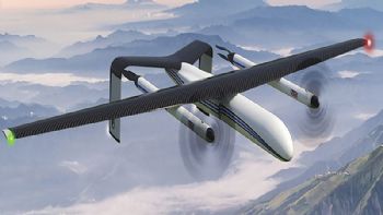 First VTOL hydrogen-powered drone 