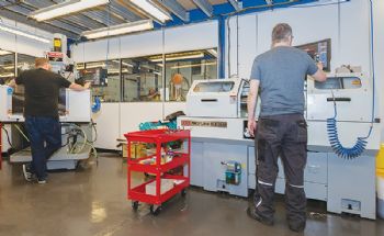 In-house machining at ICEoxford
