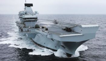 Portsmouth welcomes UK’s new aircraft carrier