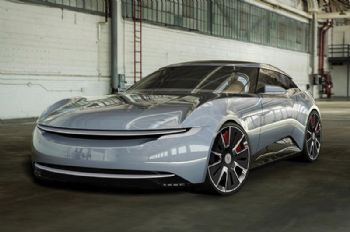 British high-performance electric car concept