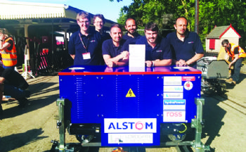 Alstom competes in the Railway Challenge