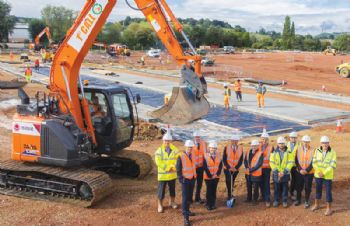 Work underway on new headquarters