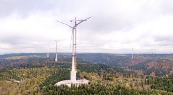 World’s highest wind turbine erected in  Germany