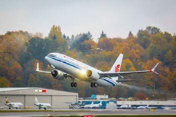 Air China takes delivery of its first 737 MAX 8