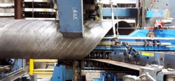 Installation of  spiral pipe plant