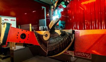 3-D printed ship propeller tested