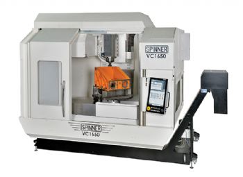Compact five-axis machining centre