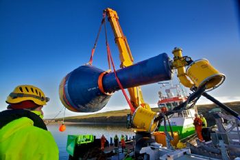 Corpower installs wave-energy device at EMEC