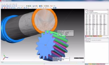 Software for gear cutting on machining centres