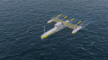 Floating tidal-energy platform demonstrated