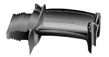 Pratt & Whitney’s single-crystal turbine blade