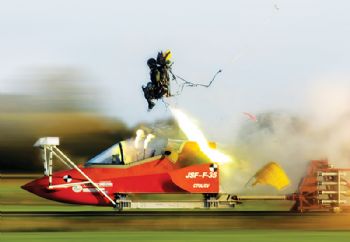 Ejection seat manufacturer achieves 80% OEE