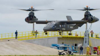 Bell tilt-rotor aircraft tested