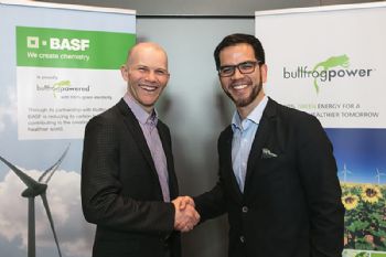 BASF Canada supports the use of ‘green energy’