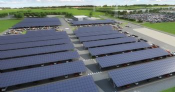 Bentley Motors to build solar car port