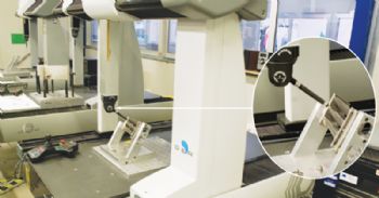 Five-axis probing for turbine blade inspection