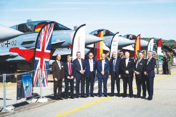 European Eurofighters line up