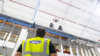 Inspection drones help keep Ford workers safe