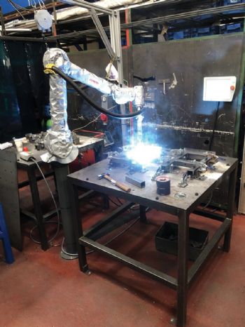 SMB Pressings automates with six-axis robot