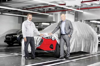Assembly of the all-electric Audi SUV begins