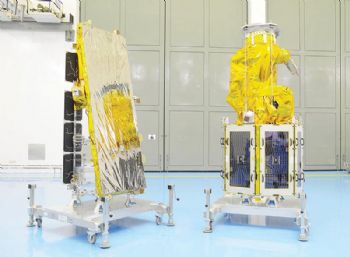 Surrey-built satellite lifts off from India