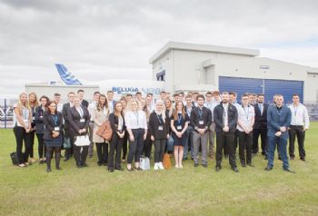 Airbus Broughton welcomes apprentices