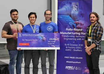 Software start-up wins Rolls-Royce hackathon