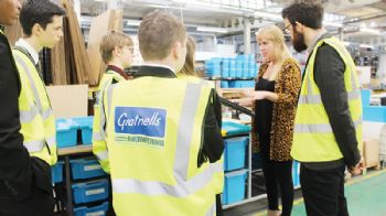 Harlow company inspires students