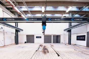 3-D printer for the construction industry