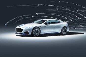 Aston Martin unveils first all-electric model