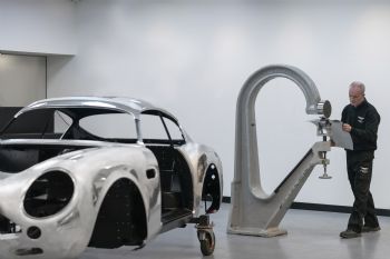 DB4 GT Zagato Continuation car takes shape