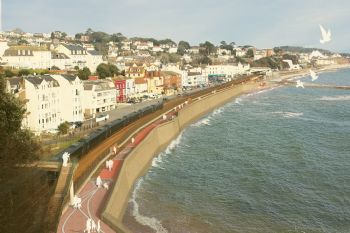 New sea wall at Dawlish