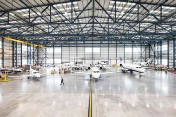 International aviation business opens new facility
