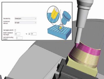 Five-axis strategies in latest CAM sofware