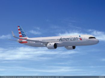American Airlines order 50 Airbus A321XLRs