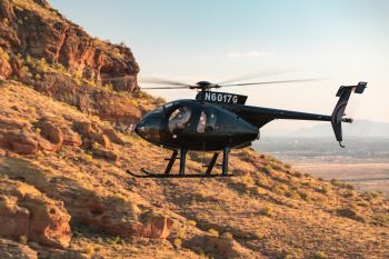 Sales agent takes delivery of new MD 530F
