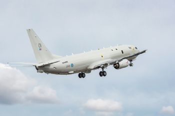 First P-8A Poseidon destined for the UK 