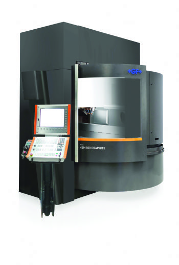 High-speed VMCs for  machining graphite