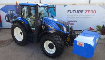 Biomethane-powered tractor developed