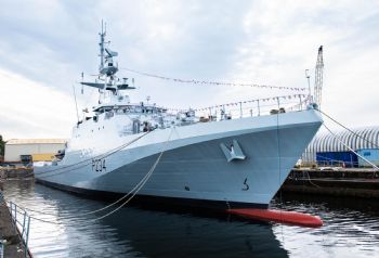 HMS Spey named at official ceremony