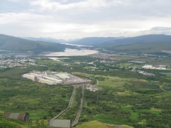Lochaber hydro-electric plant & smelter milestone